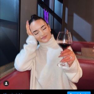 Zara Wool & Alpaca Turtleneck Sweater